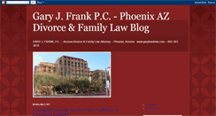 Desktop Screenshot of garyfranklawblog.com