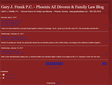Tablet Screenshot of garyfranklawblog.com